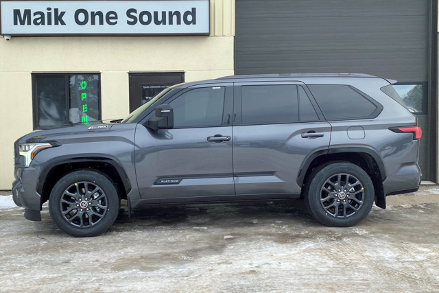 Toyota 2023 Sequoia with professional window tint in North Bay